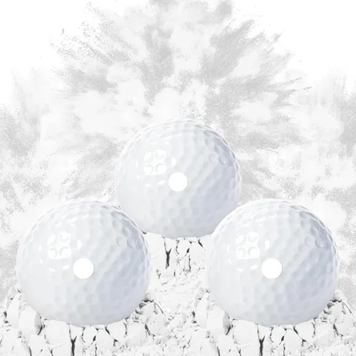 Miniatura 2 de THIODOON 3 Pack Exploding Balls for Golf Party Gender Reveal Prank Funny Joke for Golfers - 3 Piece Set (3 White/Blue & Pink & White)
