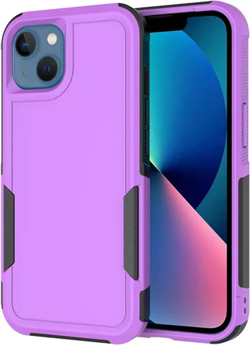 Designed for iPhone 14 & Apple iPhone 13 Cases,Heavy-Duty Tough Rugged Lightweight Slim Shockproof Protective Men Women Phone Case Cover for iPhone