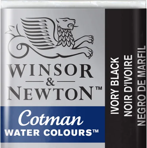 Miniatura 36 de Acuarela Cotman, tubo de 0.27 oz, color carmesí alizarina Gris de Payne