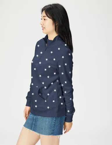 Miniatura 4 de Tienda Essentials - Sudadera ligera de manga larga de rizo francés con zíper para mujer