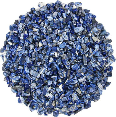 Miniatura 28 de Fragmentos de piedras de cristal mezclado natural de 1.1 libras - Piedras preciosas de cristal curativo triturado para brujería, rocas decorativas