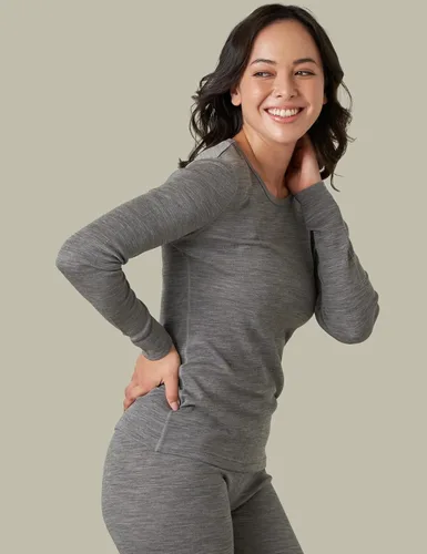 Miniatura 2 de LAPASA Womens 100% Merino Wool Base Layer Midweight Activewear Thermal Underwear Long John Shirt Long Sleeve Pants L48L49