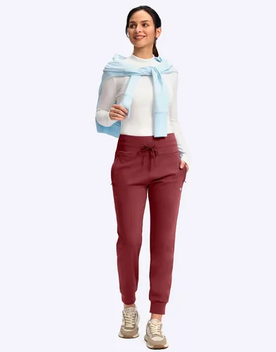 Miniatura 58 de G Gradual Pantalones deportivos con forro polar para mujer, de cintura alta, resistentes al agua, térmicos, para invierno, correr, senderismo