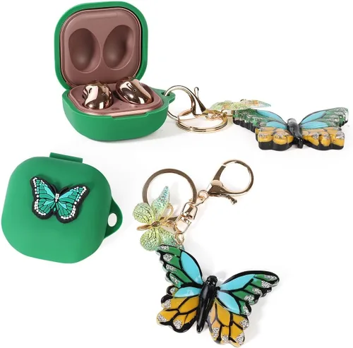 Miniatura 4 de Funda para Samsung Galaxy Buds FE(2023) / Buds2 Pro (2022) / Buds 2 (2021) / Buds Pro (2021) / Buds Live (2020) auriculares con cordón para muñeca