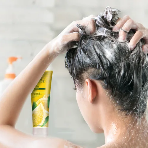 Miniatura 6 de Desert Essence Champú Organics para el cuidado del cabello, árbol de té de limón, 8 onzas
