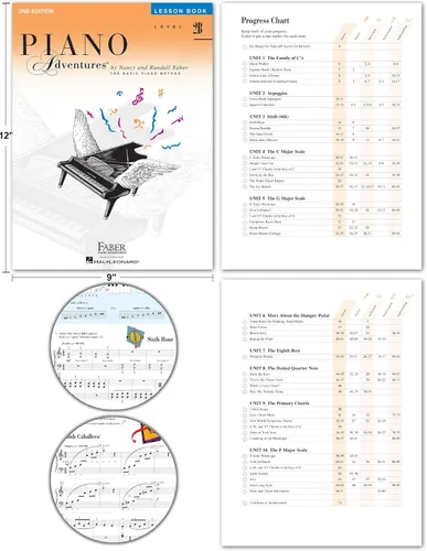 Miniatura 2 de Piano Adventures Level 2B Conjunto de Aprendizaje por Nancy Faber - Libros de Lección, Teoría, Interpretación, Técnica y Destreza Artística