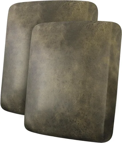Miniatura 126 de ANARACHON Fundas de cojín de sofá con aspecto de cuero, juego de fundas de asiento de sofá, protector de muebles para sillón seccional, sofá biplaza