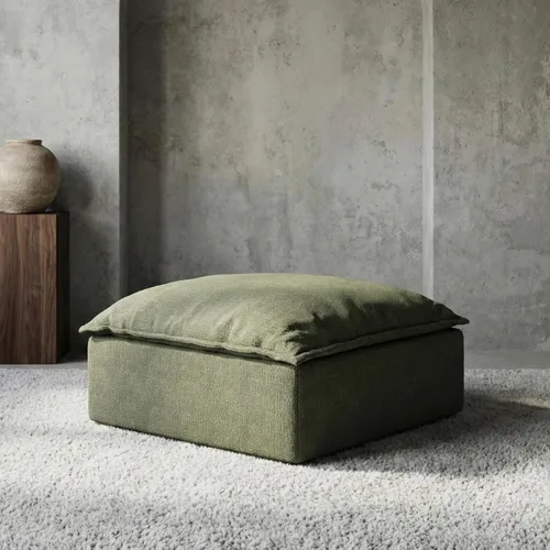 Acanva Sofá modular modular para sala de estar, cómodo sofá convertible en nube, sofá de gran tamaño con otomana y fundas de felpilla lavables,