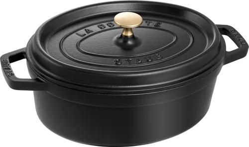 Miniatura 15 de STAUB Cocotte oval 33cm al basilico Albahaca