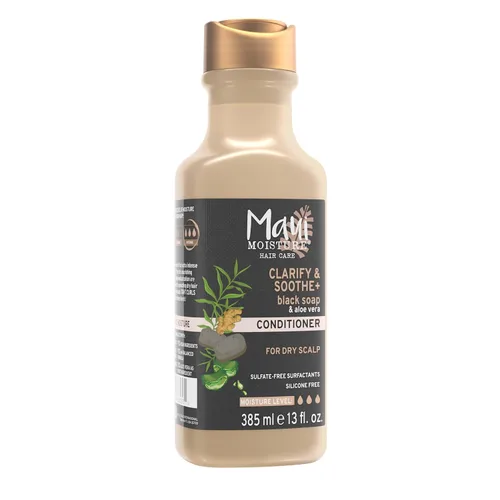 Miniatura 7 de Maui Moisture Clarify & Soothe + Acondicionador de jabón negro, hidratante, 13 onzas líquidas