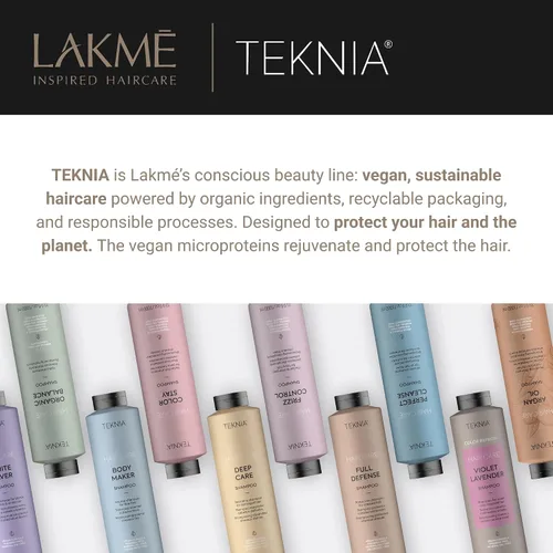Miniatura 9 de Lakmé Teknia Acondicionador hidra removedor de metal, acondicionador de desintoxicación de metales pesados para agua dura, desintoxicación