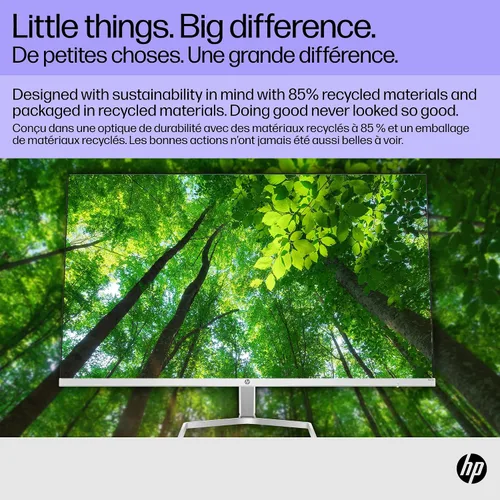 Miniatura 8 de HP Monitor FHD de 27 pulgadas con tecnología AMD FreeSync (modelo 2021, M27fw)