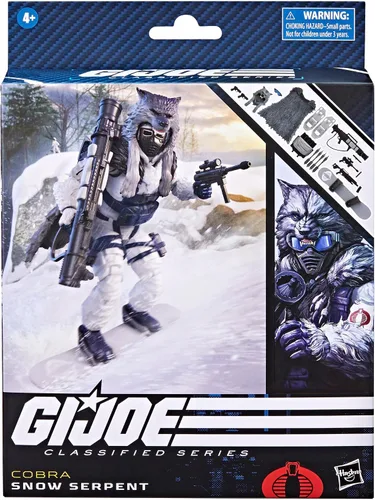 Miniatura 2 de G.I. Joe Serie Classified Snow Serpent, figuras de acción coleccionables de G.I. Joe de lujo, 93, figuras de acción de 6 pulgadas para niños