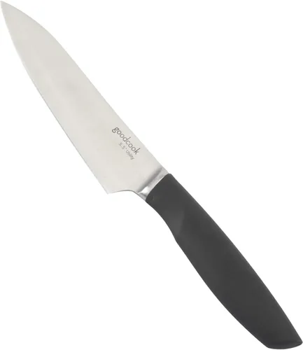 Miniatura 9 de GoodCook Touch - Cuchillo Santoku de 7 pulgadas, acero de alto carbono, agarre cómodo antideslizante, hoja de cuchillo con hoyuelos para cortar