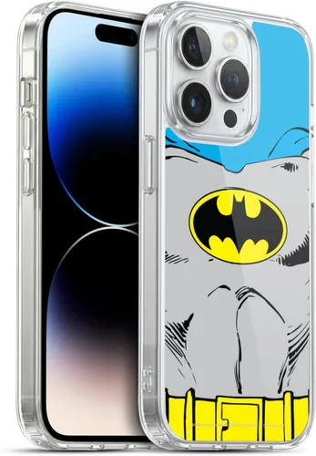 Miniatura 252 de Head Case Designs Funda de gel con licencia oficial de Batman DC Comics Bat Signal Logos [protección de grado militar] compatible con Apple iPhone 7