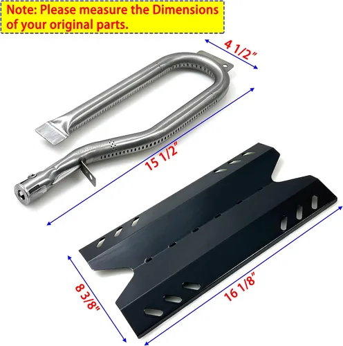 Miniatura 2 de Kit DG186 Reemplazo para miembros Mark BQ05046-6, BBQ Pro BQ05041-28, BQ51009, Sam's Club, Outdoor Gourmet BQ05037-2, BQ05046-6A Parrillas de gas