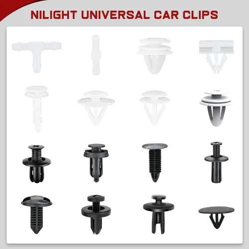 Miniatura 3 de GOOACC 1001 piezas de remaches universales para automóviles, juego de clips de retención para parachoques, guardabarros, panel de puerta, protector