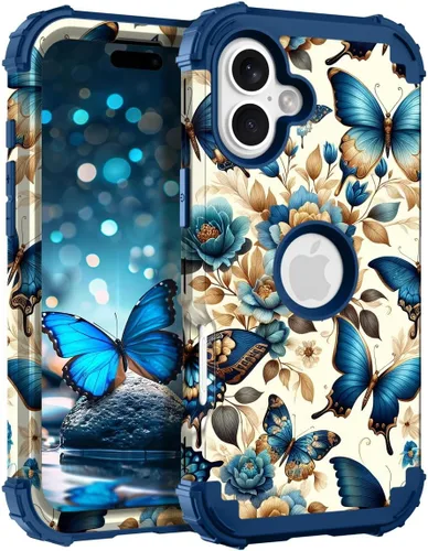 Miniatura 112 de Hocase Funda para iPhone SE 2022/2020, resistente a prueba de golpes, de plástico duro+goma de silicona, funda protectora híbrida para iPhone SE
