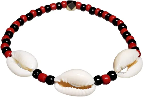 Miniatura 3 de Sea Shell Santeria Ilde Stretch Unisex Beaded Ifa Bracelet