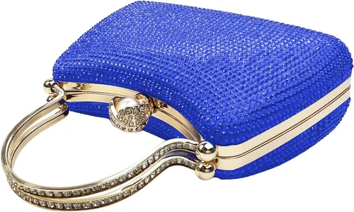 Miniatura 4 de LOLANNA Clutch Purses For Women Evening Bag Rhinestone Purses For Women Party Dress Wedding Crossbody Handbags