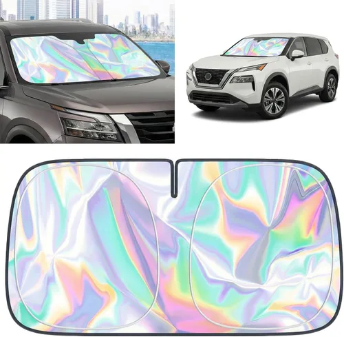 Miniatura 138 de Parasol para parabrisas Honda HR-V 2023-2025 – Cubierta plegable para parabrisas para accesorios HRV Protege el coche de los rayos solares
