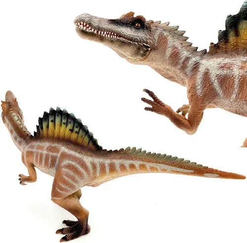 Miniatura 8 de Gemini&Genius Figura de Acción de Spinosaurus con Mandíbula Móvil, Juguete de Dinosaurio para Niños, Educación Científica Temprana sobre