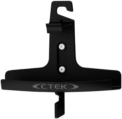 CTEK Soporte de Montaje / Soporte de Montaje CT5, Almacenamiento Práctico y Seguro para su Cargador de Batería CTEK, Compatible con Cargadores CTEK