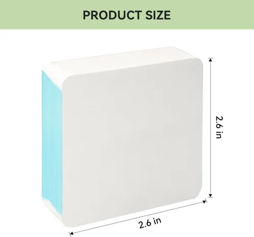 Miniatura 4 de Lightwish 60 Hojas Mini Cuaderno de Bocetos de Acuarela 2.6 * 2.6'' Prensado en Frío 300gsm/140lb, Cuaderno de Pintura Cuadrado Portátil Desgarrable