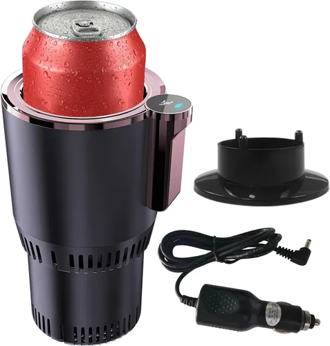 Miniatura 9 de Calentador inteligente para automóvil y tazas frías Portavasos para automóvil Tazas de calentamiento térmico rápido Tazas de enfriamiento rápido
