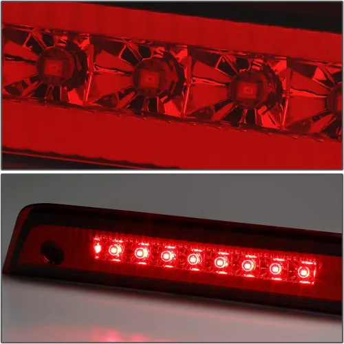 Miniatura 3 de DNA MOTORING 3BL-DJOU09-LED-RD - Tercera luz de freno LED de montaje alto con lente roja [compatible con Dodge Journey 10-16] Rojo