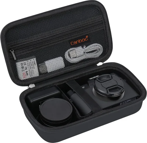Canboc Funda para cámara digital 4K para Femivo/IWEUKJLO/VETEK/VJIANGER 4K 48MP Vlogging para fotografía y video, bolsa para cámara de vlog para