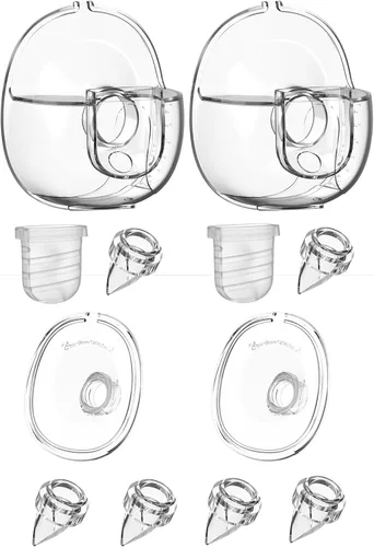 Miniatura 8 de Piezas de extractor de leche, accesorios de repuesto para válvula de pico de pato, portátil, compatibles con MOMMED Mumgaroo MISSAA Bioby S18 S21