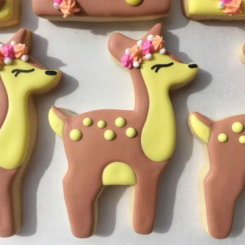 Miniatura 3 de Cortador de galletas de ciervo, 4.25 pulgadas, fabricado en Estados Unidos por Ann Clark