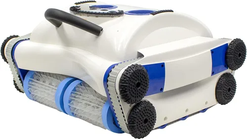 POOL BLASTER CX-1 - Limpiador robótico inalámbrico para piscinas, aspiradora automática para piscinas enterradas y sobre el suelo, aspiradora