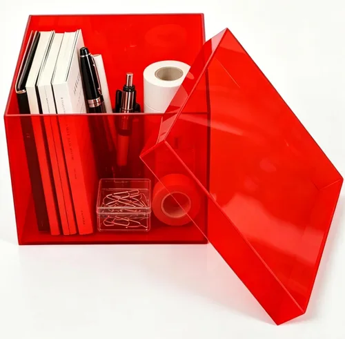 Miniatura 16 de KissYou Pequeña caja de acrílico con tapa, cubo cuadrado transparente, contenedores de almacenamiento de joyas para dulces, graduación, boda, fiesta