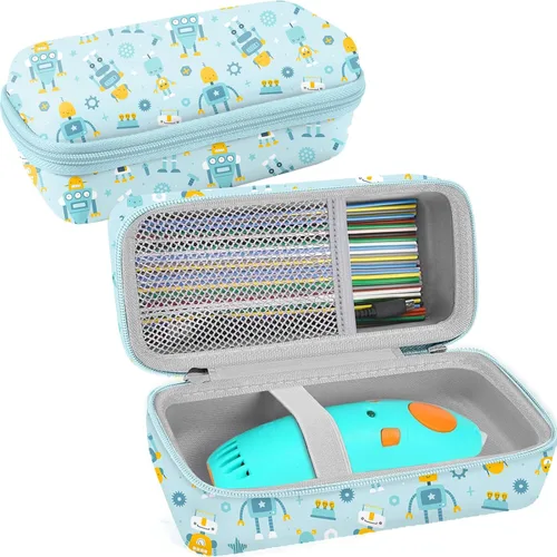 Leayjeen Estuche de almacenamiento compatible con 3Doodler Start+ Essentials para juego de bolígrafos 3D para niños, para niños de 8 a 12 años, apto