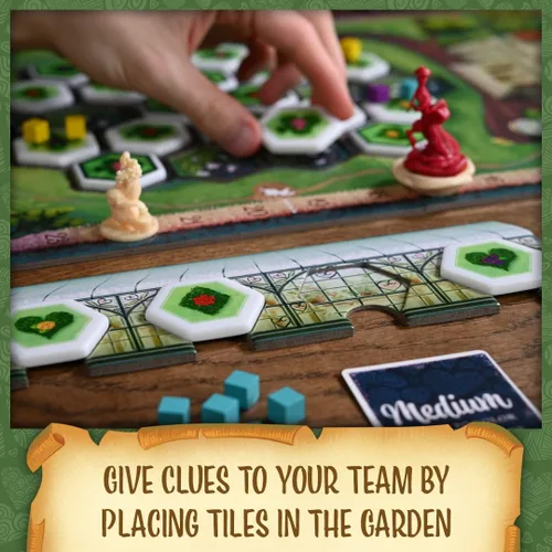 Miniatura 4 de Northstar Game Studio Paint The Roses Deluxe Juego de Mesa Juego de Estrategia Cooperativa para Adultos, Adolescentes y Familias Rompecabezas