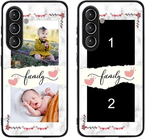 Miniatura 388 de Funda de teléfono personalizada para Samsung Galaxy S22+ / S22 Plus 5G, funda de TPU suave de vidrio templado antiarañazos personalizada con foto