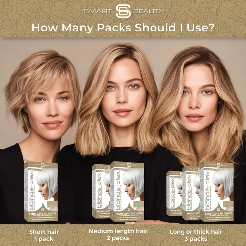 Miniatura 8 de Smart Beauty Blonde Bleach-It, El Aclarador Definitivo para Cabello Oscuro, Perfecto para Mechas y Color Pastel Vibrante, Kit de Decolorante