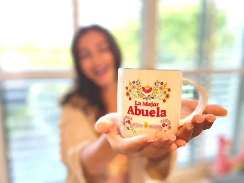 Miniatura 3 de Triple Gifffted Regalos para Abuelos, Las Mejores Tazas de Café de Abuela y Abuelo en Español, Mejor Abuela y Abuelo Latino, Regalo para Día