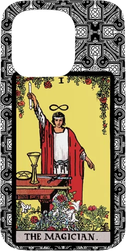 Miniatura 13 de iPhone 13 Pro Tarot Card Mago Celta Cruz para el Tarot Lector de Cartas