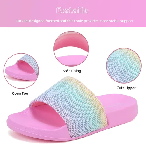 Miniatura 3 de WateLves Sandalias de verano para niñas y niños, para exteriores, playa, piscina, ducha (niños pequeñosniños grandes)