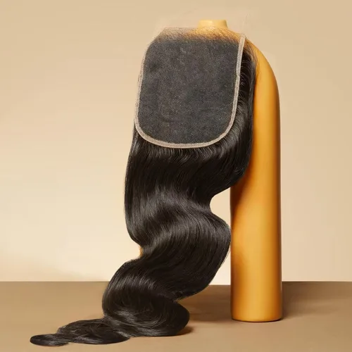 Miniatura 23 de Triippy Raw Hair 13x4 HD Lace Closure Body Wave #613 Blonde Color More Less Shedding than Regular Virgin Hair,0.10mm Ultra-Thin 13x4 Swiss Real HD