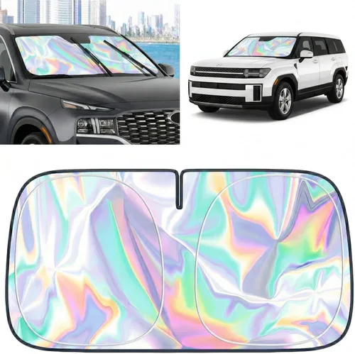 Miniatura 52 de Parasol para parabrisas Honda HR-V 2023-2025 – Cubierta plegable para parabrisas para accesorios HRV Protege el coche de los rayos solares