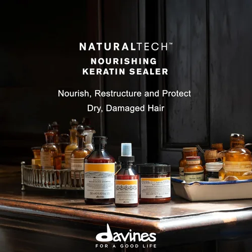 Miniatura 2 de Davines Naturaltech - Sellador de queratina nutritivo, suavizante sin enjuague y protección para fortalecer y defender contra las puntas abiertas