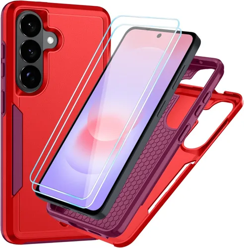 Miniatura 11 de Funda para Samsung Galaxy A15 5G con protector de pantalla HD [protección contra caídas de grado militar] Protección de cuerpo completo resistente a