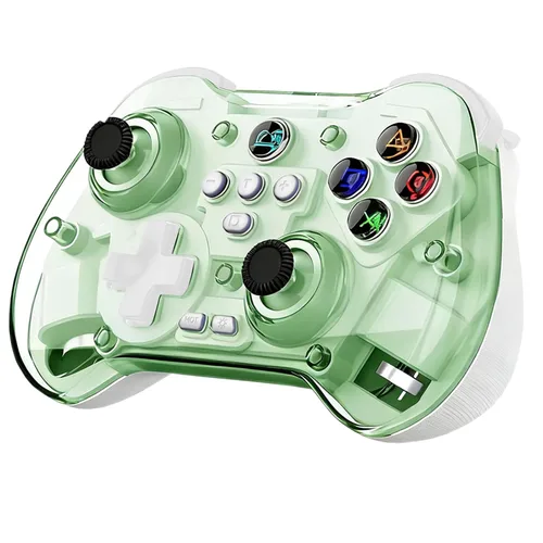 Miniatura 11 de Koiiko Wireless Gaming Controller for ipad/iphone Android/PC/Switch/Streaming on Xbox/PS4/PS3, Bluetooth, Pocket Size, 7-Colors LED, Hall Effect