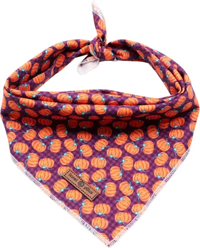 Miniatura 25 de Lionet Paws Bandana de Acción de Gracias para perro, lavable, de algodón, pañuelo triangular, pañuelo de pavo para perros pequeños, medianos