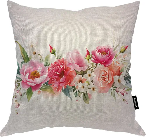Miniatura 38 de Fundas de almohada de pintura artística, líneas abstractas amarillas y grises, fundas de almohada suaves, funda de cojín para sala de estar, cama