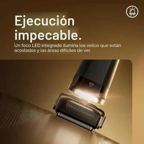 Miniatura 6 de MANSCAPED® The Chairman™ PRO - Afeitadora facial eléctrica para hombre, dos cabezales de cuchilla intercambiables, lámina de cuatro cuchillas